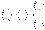 CAS#: 3605-02-5， 2-[4-[Di(Phenyl)Methyl]Piperazin-1-Yl]Pyrimidine