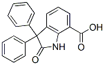 CAS#: 36137-11-8， 2-Oxo-3,3-Di(Phenyl)-1H-Indole-7-Carboxylic Acid