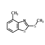 CAS#: 3622-20-6， 4-Methyl-2-(Methylsulfanyl)-1,3-Benzothiazole