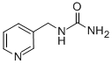 结构式 CAS# 36226-32-1, 1-(3-吡啶甲基)脲