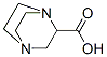 structure of CAS# 363191-14-4, 1,4-Diazabicyclo[2.2.2]Octane-2-Carboxylicacid