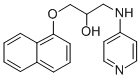 CAS#: 36391-24-9， 1-Naphthalen-1-Yloxy-3-(Pyridin-4-Ylamino)Propan-2-Ol