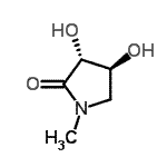 CAS#: 364752-95-4， (3R,4S)-3,4-Dihydroxy-1-Methyl-2-Pyrrolidinone