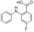 CAS#: 365-54-8， 4-Fluoro-2-Phenylamino-Benzoic Acid