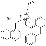 结构式 CAS# 365567-24-4, N-(9-蒽甲基)溴化金鸡纳