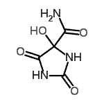 CAS#: 36597-25-8， 4-Hydroxy-2,5-Dioxo-4-Imidazolidinecarboxamide