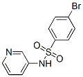 structure of CAS# 3665-12-1, 4-Bromo-N-Pyridin-3-Ylbenzenesulfonamide;4-Bromo-N-(3-Pyridyl)Benzenesulfonamide;4-Bromo-N-Pyridin-3-Yl-Benzenesulfonamide;St042920