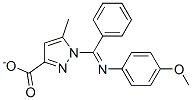 CAS#: 36664-33-2， Methyl 1-[N-(4-Methoxyphenyl)-C-Phenylcarbonimidoyl]-5-Methylpyrazole-3-Carboxylate