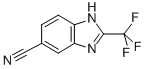 CAS#: 3671-61-2， 2-(Trifluoromethyl)-3H-Benzimidazole-5-Carbonitrile