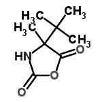 CAS#: 367274-60-0， 4-Methyl-4-(2-Methyl-2-Propanyl)-1,3-Oxazolidine-2,5-Dione