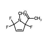 CAS#: 367275-92-1， 1-(2,5,5-Trifluoro-1-Methyl-2,5-Dihydro-1H-Pyrrol-2-Yl)Ethanone