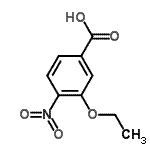 CAS#: 367501-32-4， 3-Ethoxy-4-Nitrobenzoic Acid
