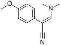 结构式 CAS# 36758-77-7, 3-(二甲基氨基)-2-(4-甲氧基苯基)丙烯腈