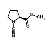 CAS#: 367906-67-0， Methyl 1-Cyano-L-Prolinate