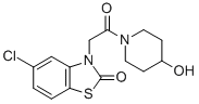 CAS#: 36857-46-2， 5-Chloro-3-[2-(4-Hydroxypiperidin-1-Yl)-2-Oxoethyl]-1,3-Benzothiazol-2-One