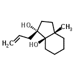 CAS#: 368875-13-2， (3S,3aR,7aS)-3-Allyl-7a-methyloctahydro-3aH-indene-3,3a-diol