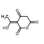 CAS#: 368876-55-5， (3Z)-3-(1-Hydroxyethylidene)-2H-Pyran-2,4,6(3H,5H)-Trione