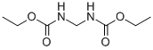 structure of CAS# 3693-53-6, Methylene Diurethane;N-[(Ethoxycarbonylamino)Methyl]Carbamic Acid Ethyl Ester;N-[(Carbethoxyamino)Methyl]Carbamic Acid Ethyl Ester;Methylene Diurethane