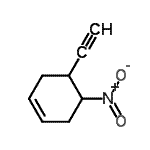 CAS 登录号：36930-25-3， 4-乙炔基-5-硝基环己烯
