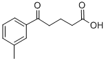 结构式 CAS# 36978-51-5, 5-(3-甲基苯基)-5-氧代戊酸