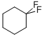 structure of CAS# 371-90-4, 1,1-Difluorocyclohexane;Cyclohexane, 1,1-Difluoro-