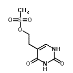 CAS#: 37107-76-9， 2-(2,4-Dioxo-1,2,3,4-Tetrahydro-5-Pyrimidinyl)Ethyl Methanesulfonate