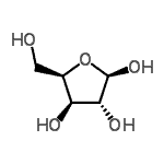 CAS#: 37110-85-3， beta-D-Xylofuranose