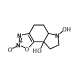 CAS#: 371222-72-9， 5,5A,7,8-Tetrahydro-4H-[1,2,3]Oxadiazolo[5,4-e]Indole-6,8A-Diol 2-Oxide