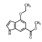 CAS#: 372099-86-0， Methyl 4-Ethoxy-1H-Indole-6-Carboxylate