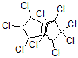 CAS#: 3734-49-4， (1alpha,2beta,3alpha,3aalpha,4beta,7beta,7aalpha)-1,2,3,4,5,6,7,8,8-Nonachlor-2,3,3a,4,7,7a-Hexahydro-4,7-Methano-1H-Indene