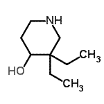 CAS#: 373603-91-9， 3,3-Diethyl-4-Piperidinol