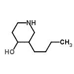 CAS#: 373604-13-8， 3-Butyl-4-Piperidinol