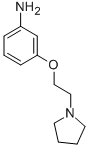 CAS#: 373824-30-7， 3-(2-(Pyrrolidin-1-Yl)Ethoxy)Aniline
