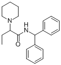 CAS#: 37390-25-3， N-(Diphenylmethyl)-alpha-Ethyl-1-Piperidineacetamide