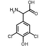 CAS#: 37409-29-3， Amino(3,5-Dichloro-4-Hydroxyphenyl)Acetic Acid