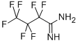 structure of CAS# 375-19-9, Heptafluorobutyramidine;2,2,3,3,4,4,4-Heptafluorobutanamidine;2,2,3,3,4,4,4-Heptafluorobutyramidine;Nciopen2_003306