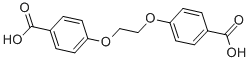 structure of CAS# 3753-05-7, Ethyleneglycol biscarboxyphenyl ether;4,4'-(1,2-Ethanediylbis(Oxy))Bisbenzoic Acid;Benzoic Acid, 4,4'-(1,2-Ethanediylbis(Oxy))Bis-