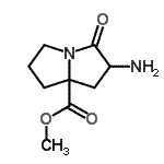 CAS#: 375792-69-1， Methyl 2-Amino-3-Oxotetrahydro-1H-Pyrrolizine-7A(5H)-Carboxylate