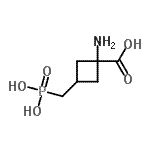 CAS#: 375858-31-4， 1-Amino-3-(Phosphonomethyl)Cyclobutanecarboxylic Acid