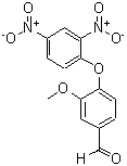 CAS#: 3761-30-6， 4-(2,4-Dinitrophenoxy)-3-Methoxybenzaldehyde