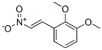 structure of CAS# 37630-20-9, trans-2 3-Dimethoxy-beta-Nitrostyrene;1,2-Dimethoxy-3-(2-Nitroethenyl)Benzene;1,2-Dimethoxy-3-[(E)-2-Nitrovinyl]Benzene;1,2-Dimethoxy-3-(2-Nitrovinyl)Benzene