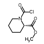 CAS#: 376347-06-7， Methyl (2S)-1-(Chlorocarbonyl)-2-Piperidinecarboxylate
