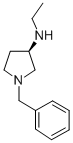 structure of CAS# 376591-05-8, (3R)-(-)-1-Benzyl-3-(Ethylamino) Pyrrolidine