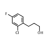 CAS#: 377083-94-8， 3-(2-Chloro-4-Fluorophenyl)-1-Propanol