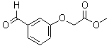 结构式 CAS# 37748-10-0, (3-甲酰基苯氧基)乙酸甲酯