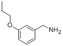 structure of CAS# 37806-33-0, (3-Propoxybenzyl)Amine;(3-Propoxybenzyl)Amine(SALTDATA: Hcl);(3-Propoxybenzyl)Amine 1Hcl;(3-PROPOXYBENZYL)AMINE