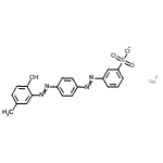 CAS#: 37820-01-2， Sodium 3-[4-(2-Hydroxy-5-Methyl-Phenyl)Azophenyl]Azobenzenesulfonate