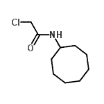 结构式 CAS# 379255-43-3, 2-氯-N-环辛基乙酰胺