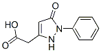 结构式 CAS# 37959-11-8, 2-(5-氧代-1-苯基-2H-吡唑-3-基)乙酸酯