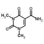 CAS#: 38009-11-9， 1,3-Dimethyl-2,4-Dioxo-1,2,3,4-Tetrahydro-5-Pyrimidinecarboxamide